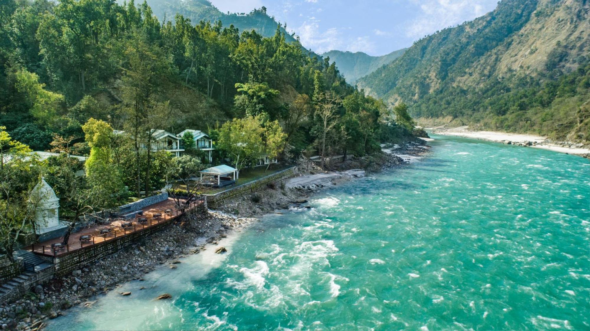 Anand Kashi By The Ganges Rishikesh - Ihcl Seleqtions Hotell Sirasu Eksteriør bilde