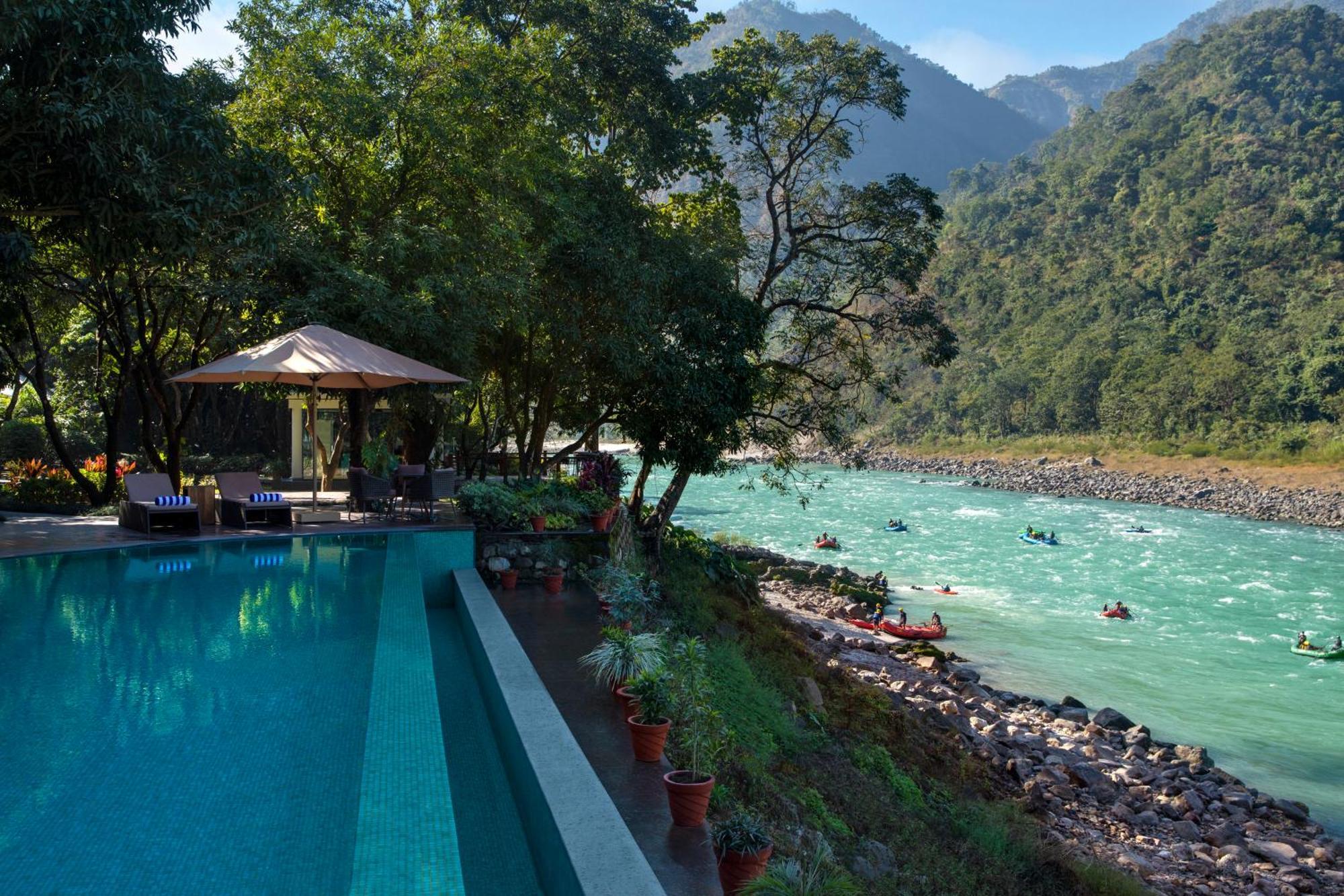 Anand Kashi By The Ganges Rishikesh - Ihcl Seleqtions Hotell Sirasu Eksteriør bilde