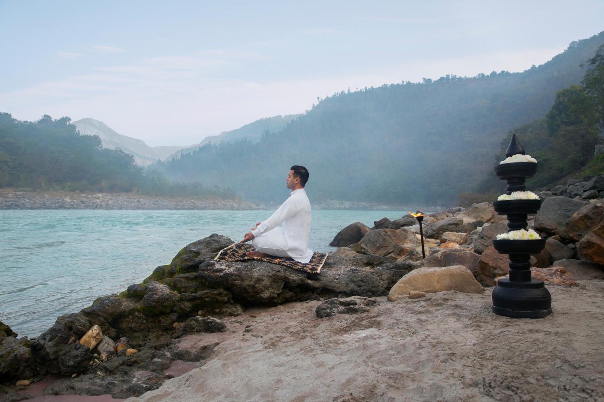 Anand Kashi By The Ganges Rishikesh - Ihcl Seleqtions Hotell Sirasu Eksteriør bilde